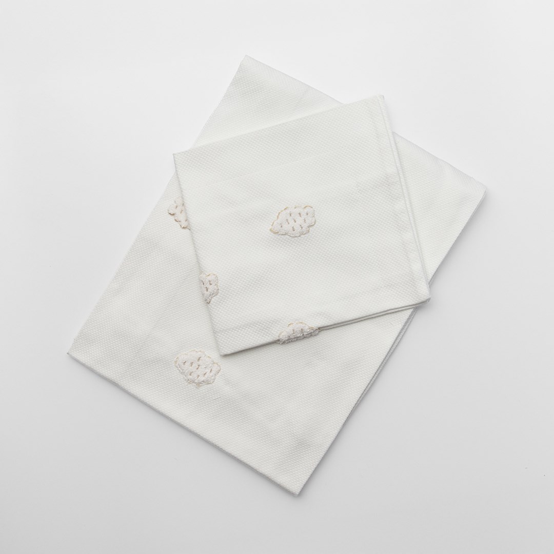 Bebek Pike Takımı Bulut Beyaz