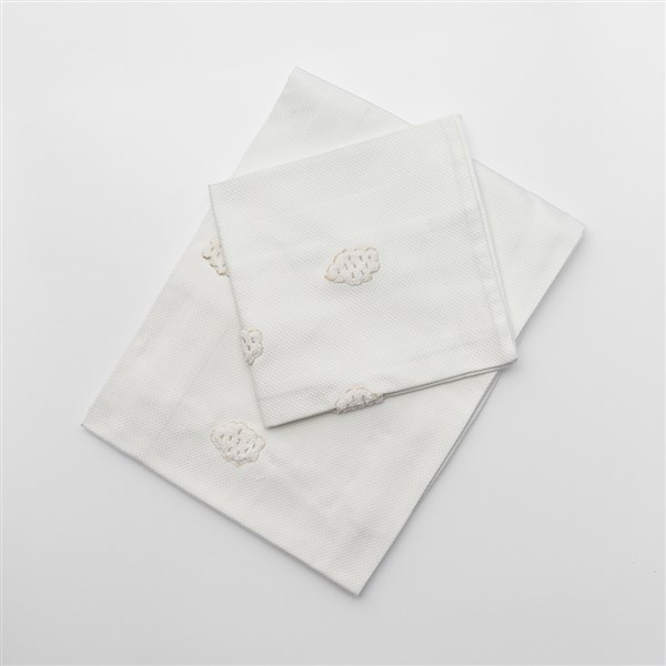 Bebek Pike Takımı Bulut Beyaz