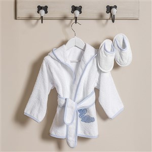 Bebek Bornoz+Terlik Tavşanlı By Mavi