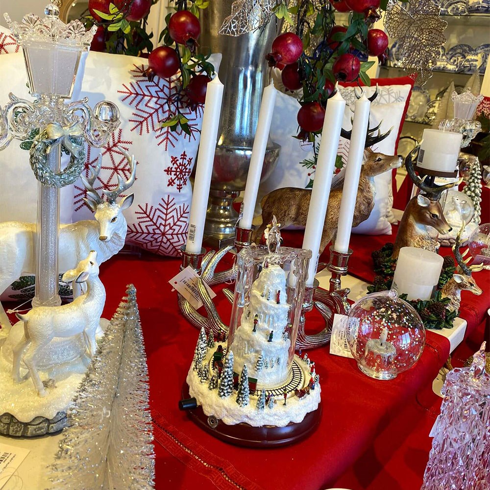 Santa With Candle Musical Animated 22 cm 99-0007 