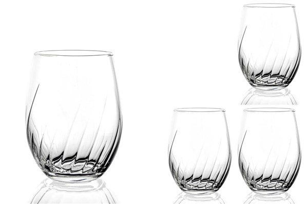 Swirly 4-Piece Water Glass 36 cl P296.943573