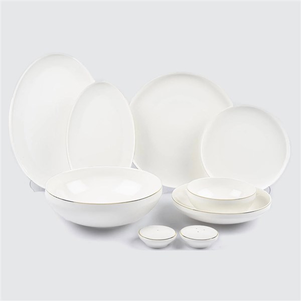 Gold Modern Dining Set 29 Piece P258.803508