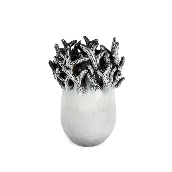 Grey Coral Ceramic Vase 26x37 cm P237.814078