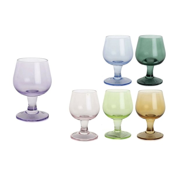 Lüster Mix 6 Pcs Standing Glass Cup 110 ml P361.101630