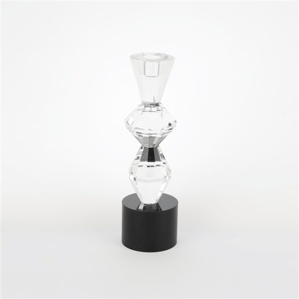 Kristal Şeffaf Şamdan 27*8 cm P214.110182 