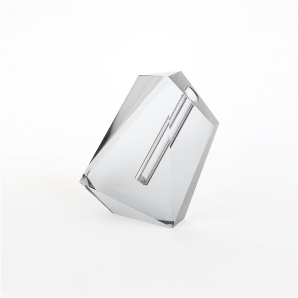 Kristal Füme Vazo 19*13 cm P214.110335 