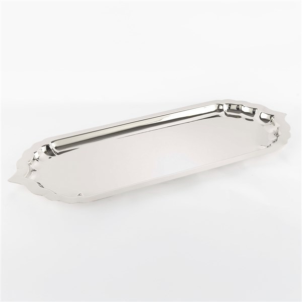 Platinum Engraved Serving Tray 61*24 cm P289.107236