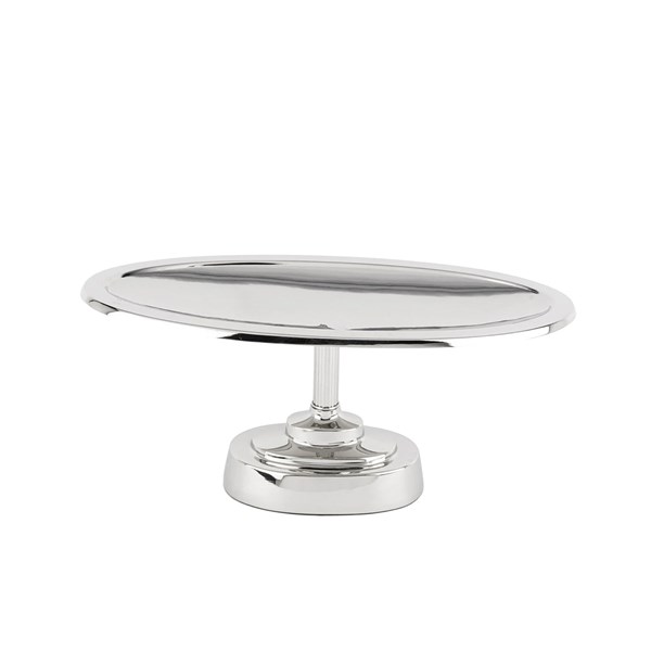 Gümüş Nikel Ayaklı Stand 36x17x16 cm P289.112407 