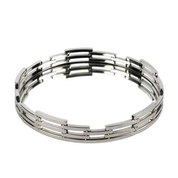 Silver Chain Mirrored Tray 38 x 6 cm P256.113480