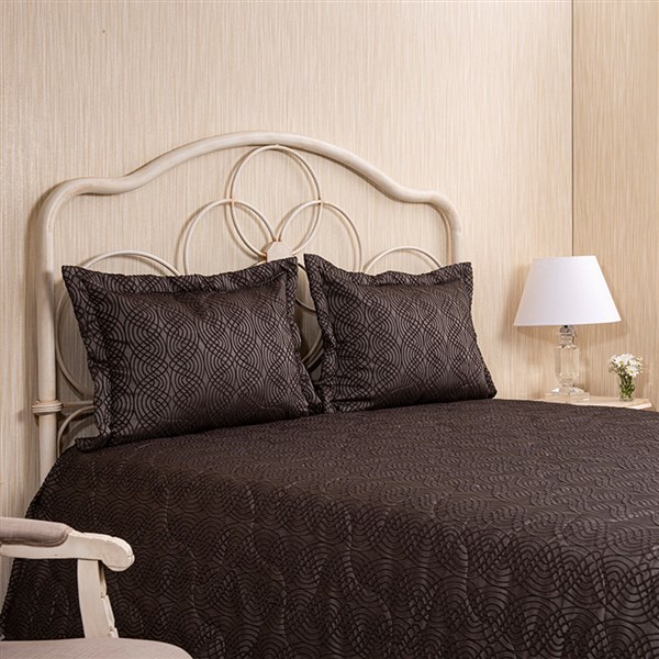 Double Bed Cover Set Dalian Gray