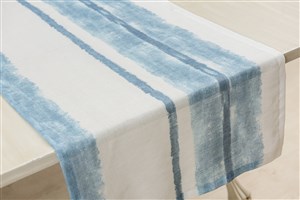 Baskılı Masa Bandı Çizgili D9849 J08216 By Mavi
