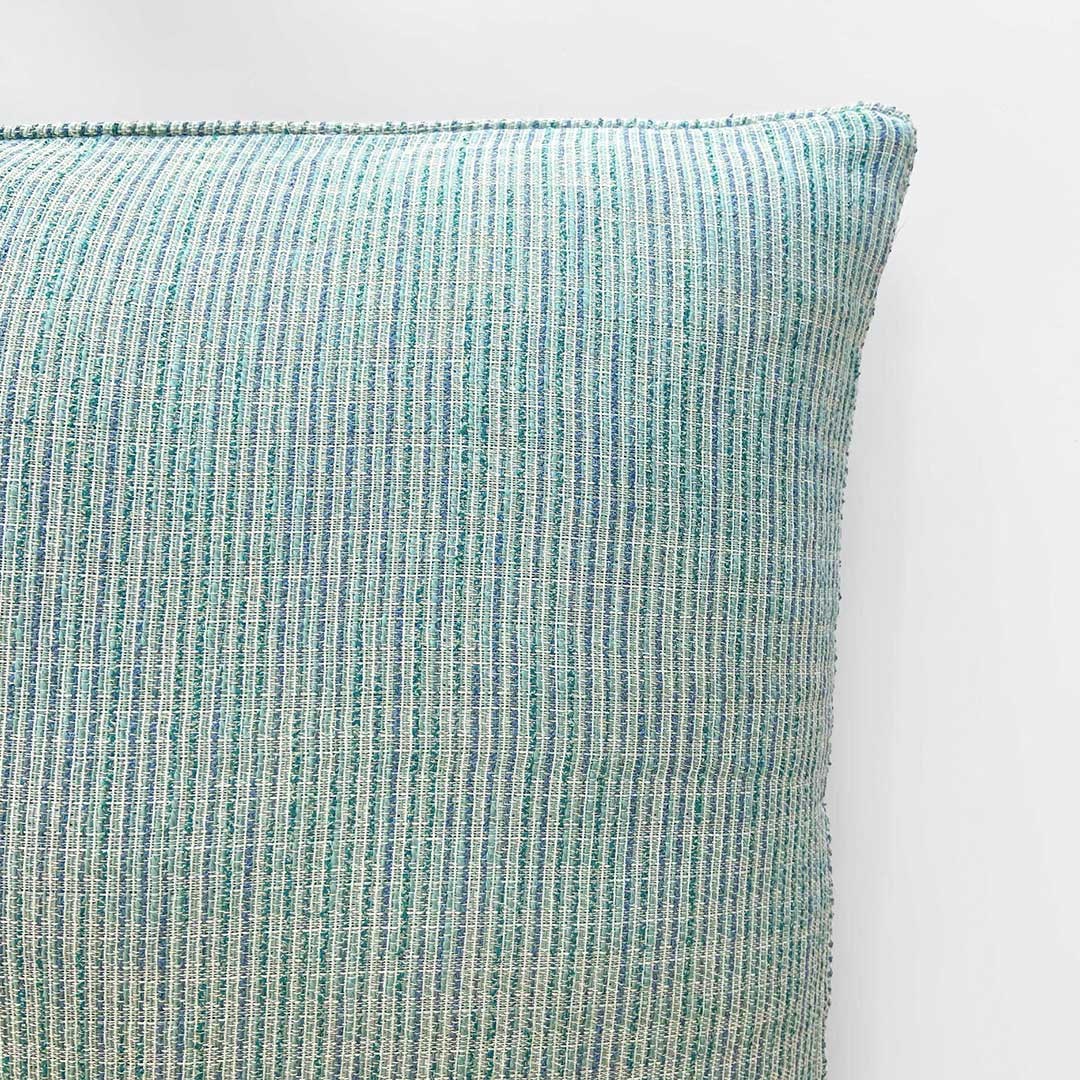 Naturel Dokumalı Kırlent CVICQ1C00C00X00001 Turkuaz