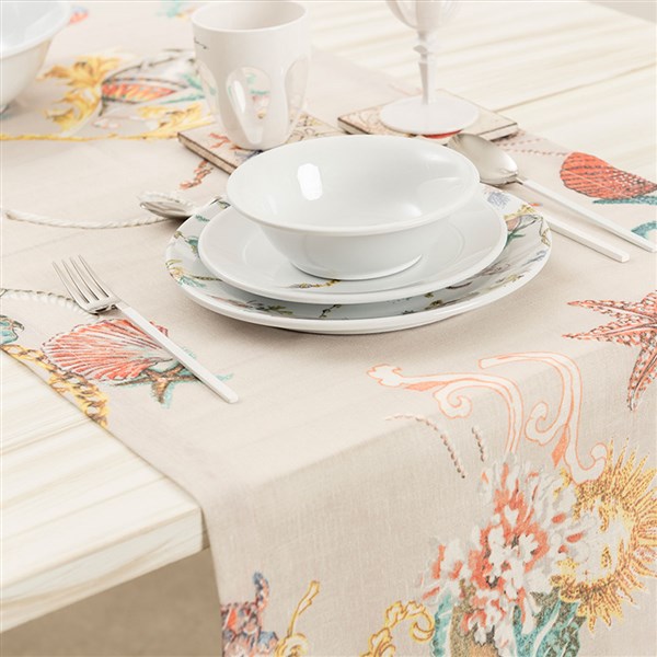 Runner Printed Shelly DN0581 Beige