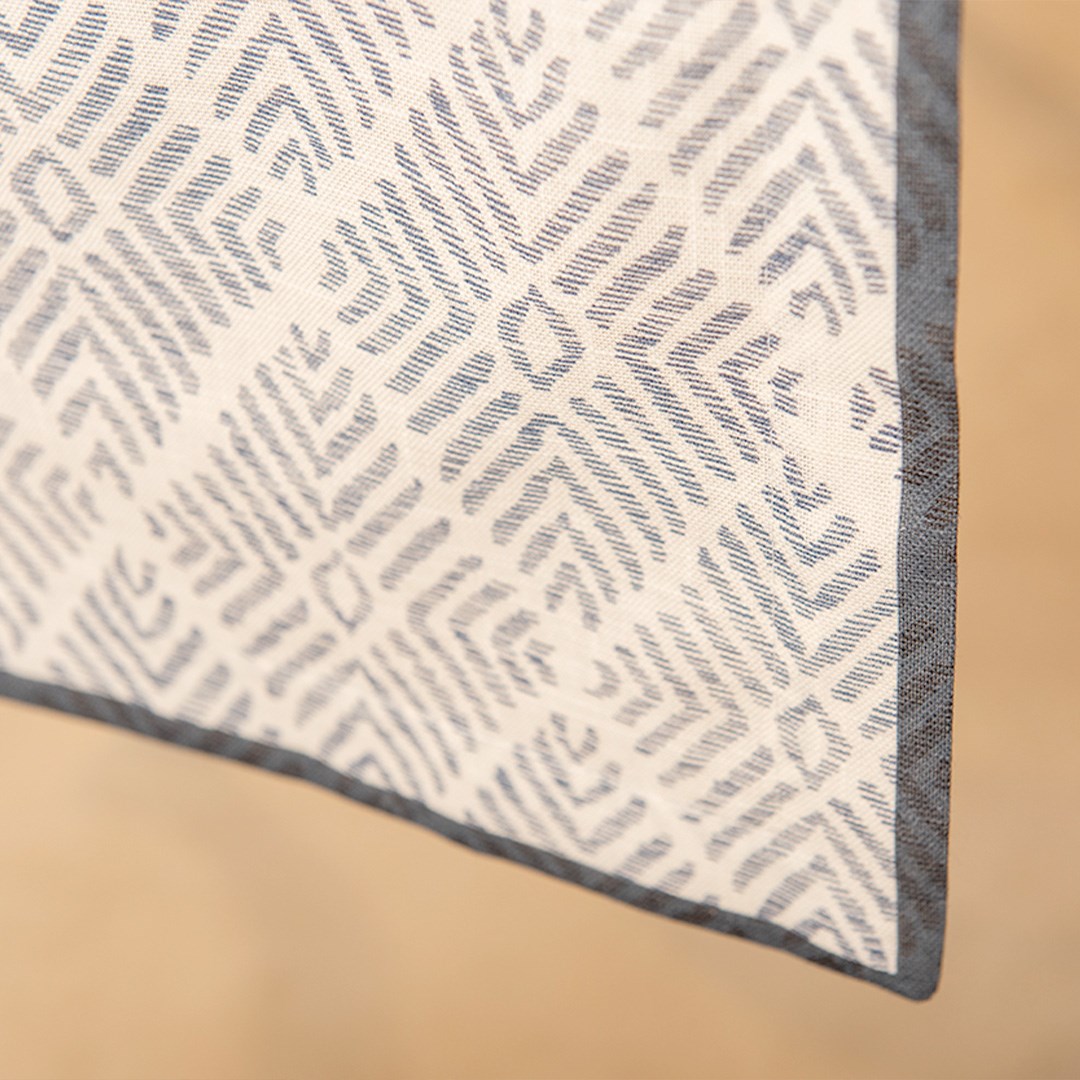 Baskılı Masa Bandı Vega Lacivert