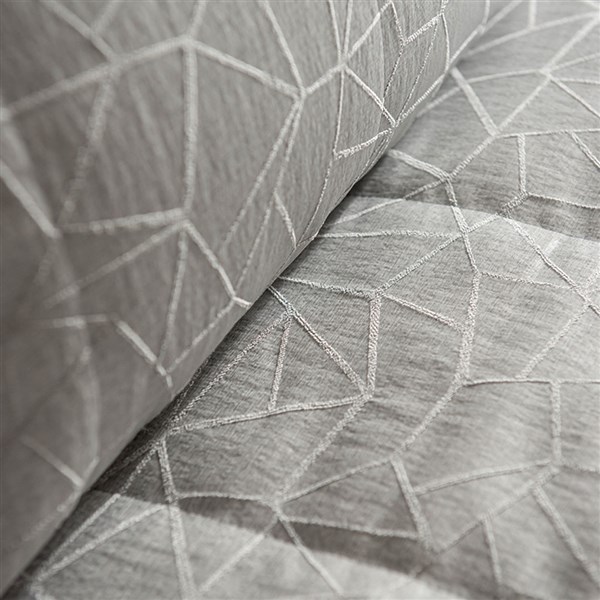 Double Bed Cover Set Kassia - MJ426 Gray