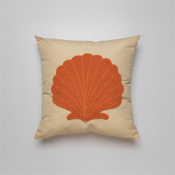 Kırlent Midye Süzene FE025 45*45 Bej Mercan