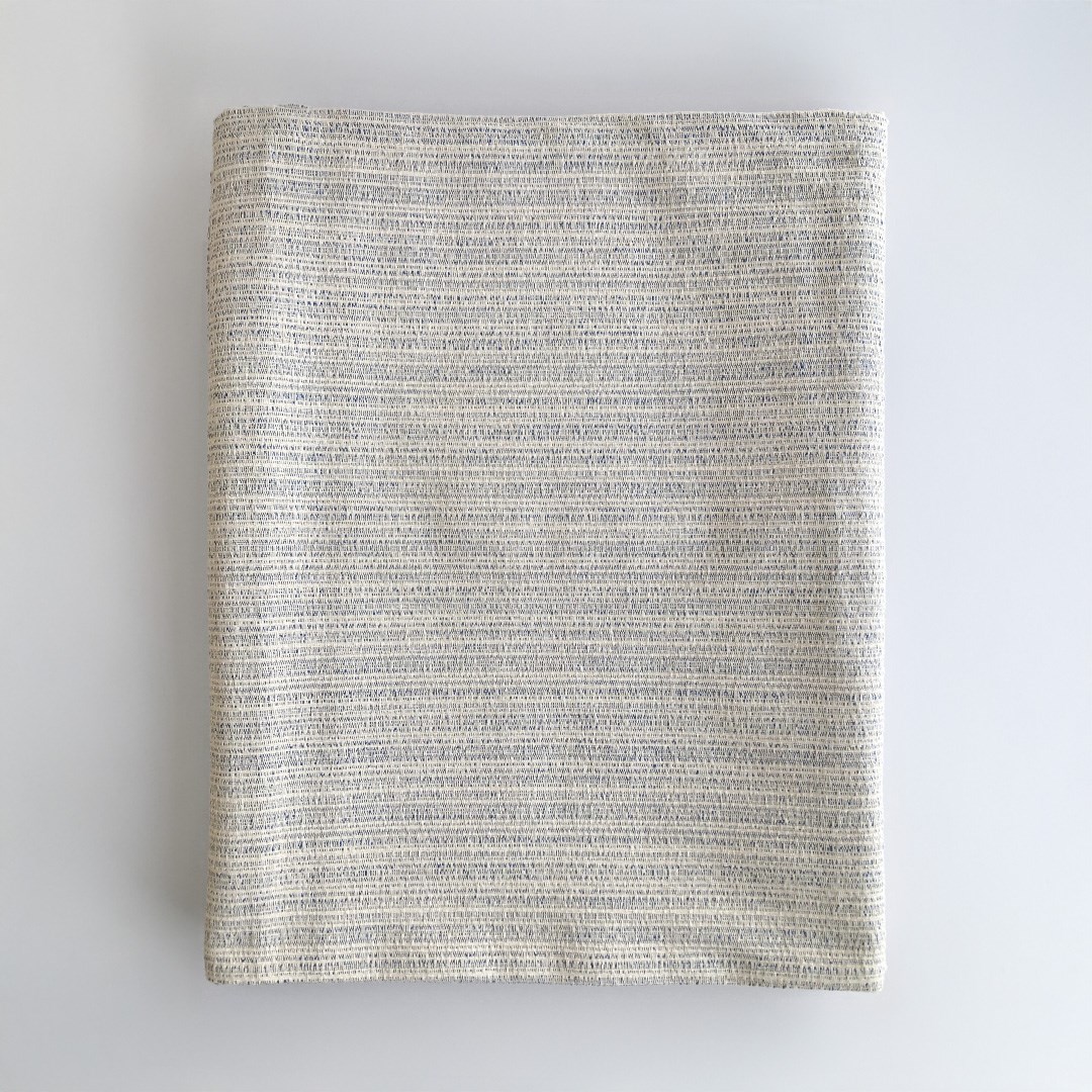 Renkli Dokuma Pike Çift Kişilik  JO7592 Mavi