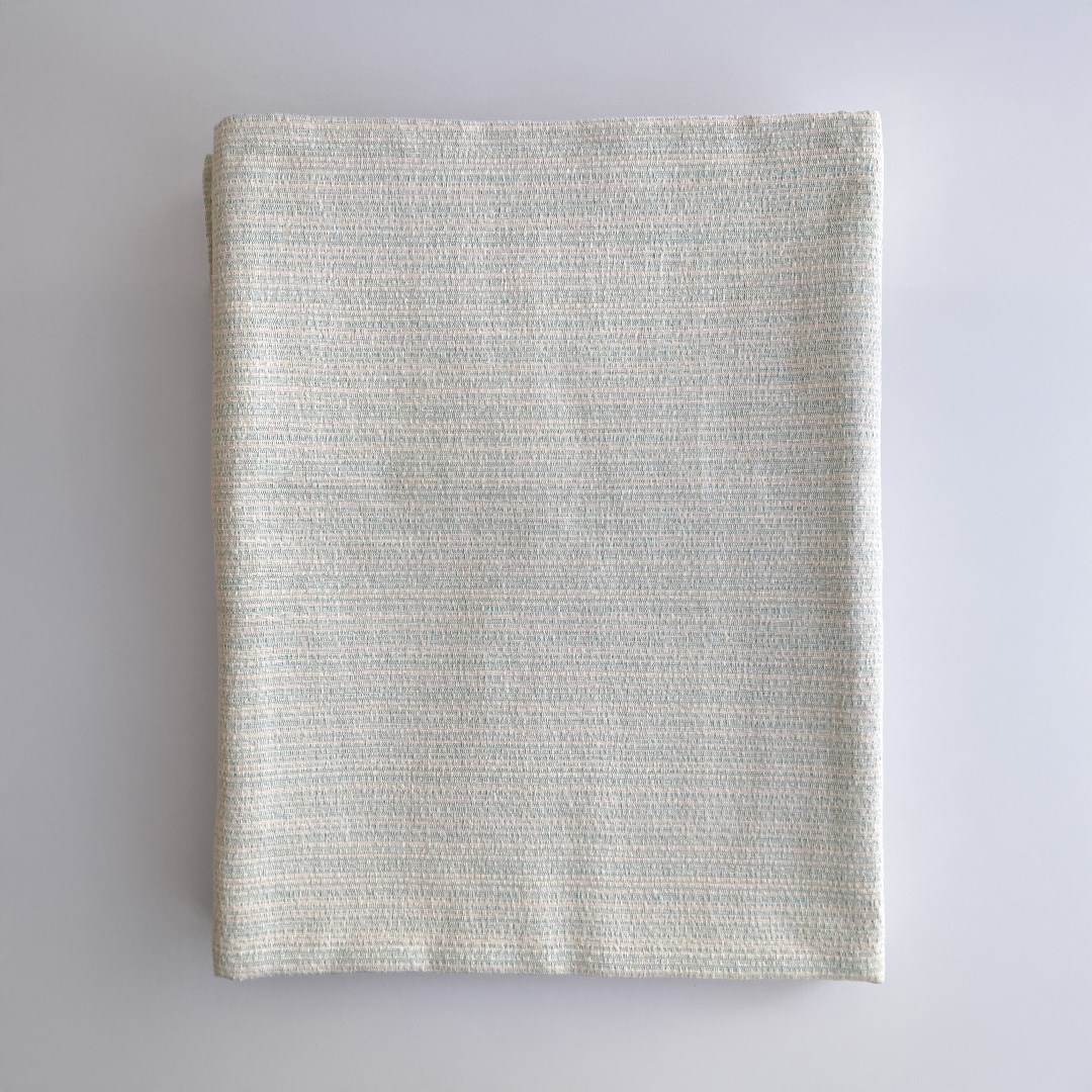 Renkli Dokuma Pike Çift Kişilik  JO7592 Turkuaz