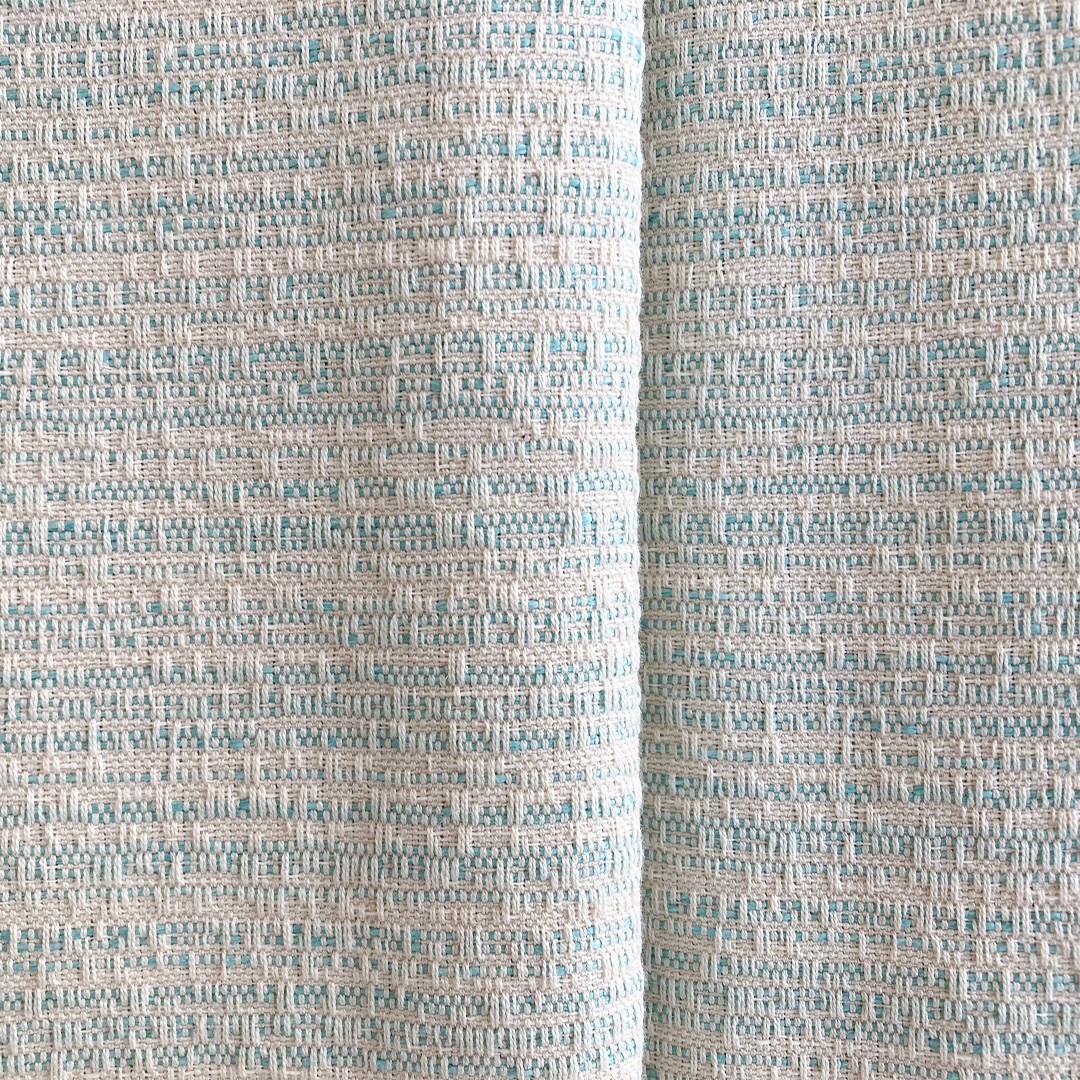 Renkli Dokuma Pike Çift Kişilik  JO7592 Turkuaz