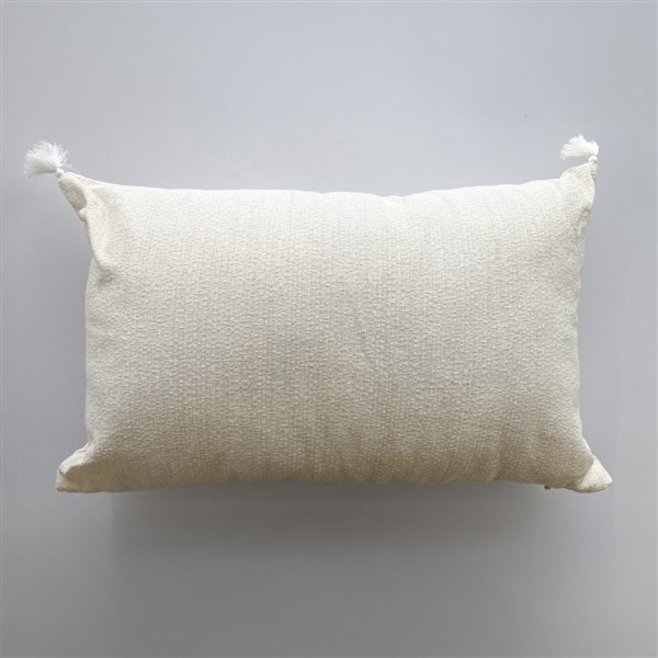 Renkli Dokuma Kırlent JO7592 Krem