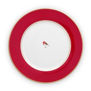 Love Birds Kırmızı Yemek Tabağı 26,5 cm 51001021 