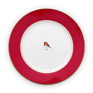 Love Birds Red Plate 21cm 51001025 