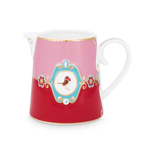 Love Birds Red Pink Milk Pot 51007009 