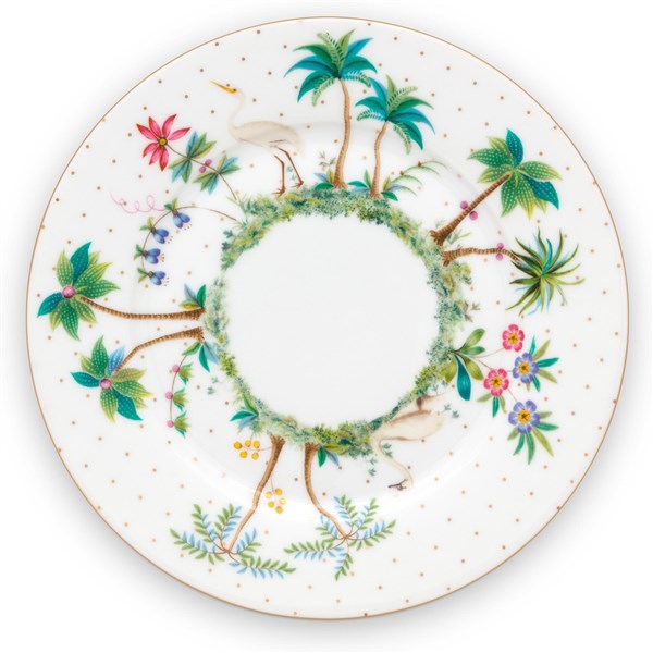 Jolie White Plate 17 cm 51001249 