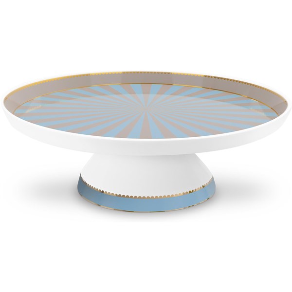 Love Birds Mini Cake Tray Blue/Khaki 24 cm 51018115 