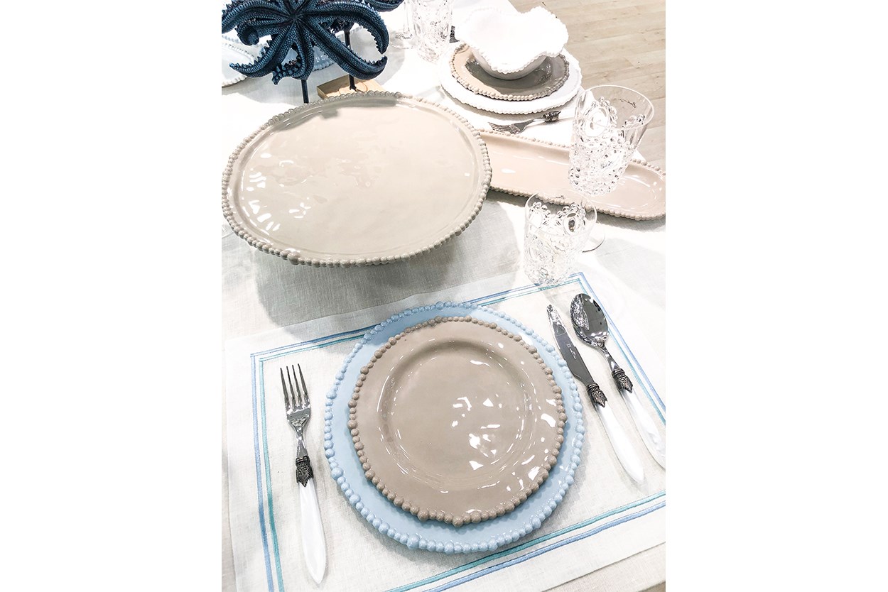 Joke Bej Yemek Tabağı Melamin 28 cm PL1.COL02 