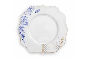 Royal Beyaz Mavi Kahvaltı Tabağı 23,5 cm 51001134