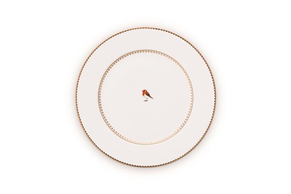 Love Birds Pastry Plate White 17 cm 