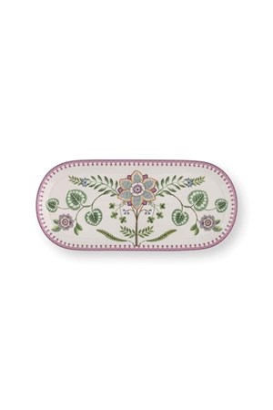 Lily & Lotus Cake Tray Rectangular Lilac 33 Cm 51018159