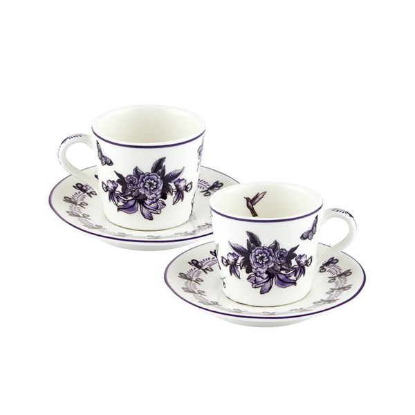 Allure Mor Porselen Kahve Fincan Seti CAPPV1ECVL2 