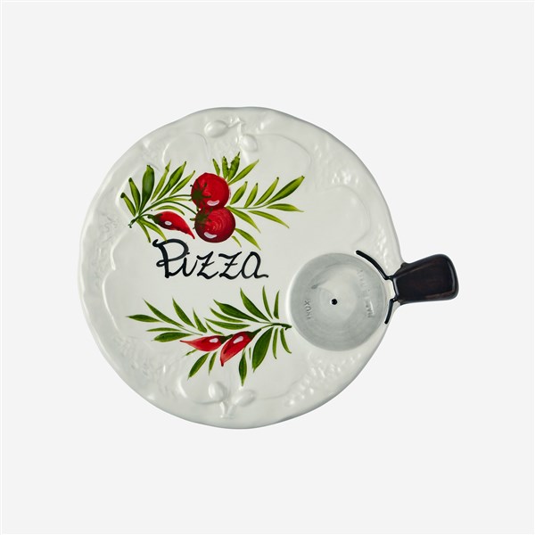 Edelweiss Italy Pomodori Seramik Pizza Tabağı EW10004POM 