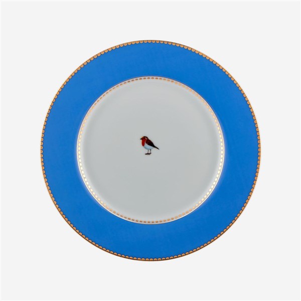 Love Birds Blue Plate 21 cm 51001578