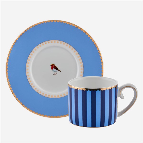 Love Birds Blue Coffee Cup 125 ml 51004224