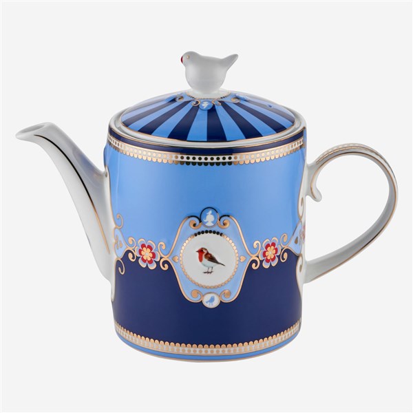 Love Birds Blue Medallion Pattern Teapot 1.3 L 51005091