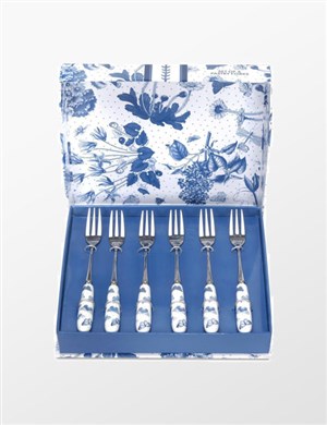 Botanical Blue Cutlery Set of 6 RW.BO448242-X