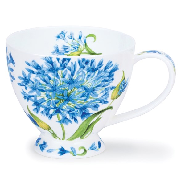 Dunoon Mug Skye Agapanthus Mavi Çiçekli DUN.SK.AGAP 