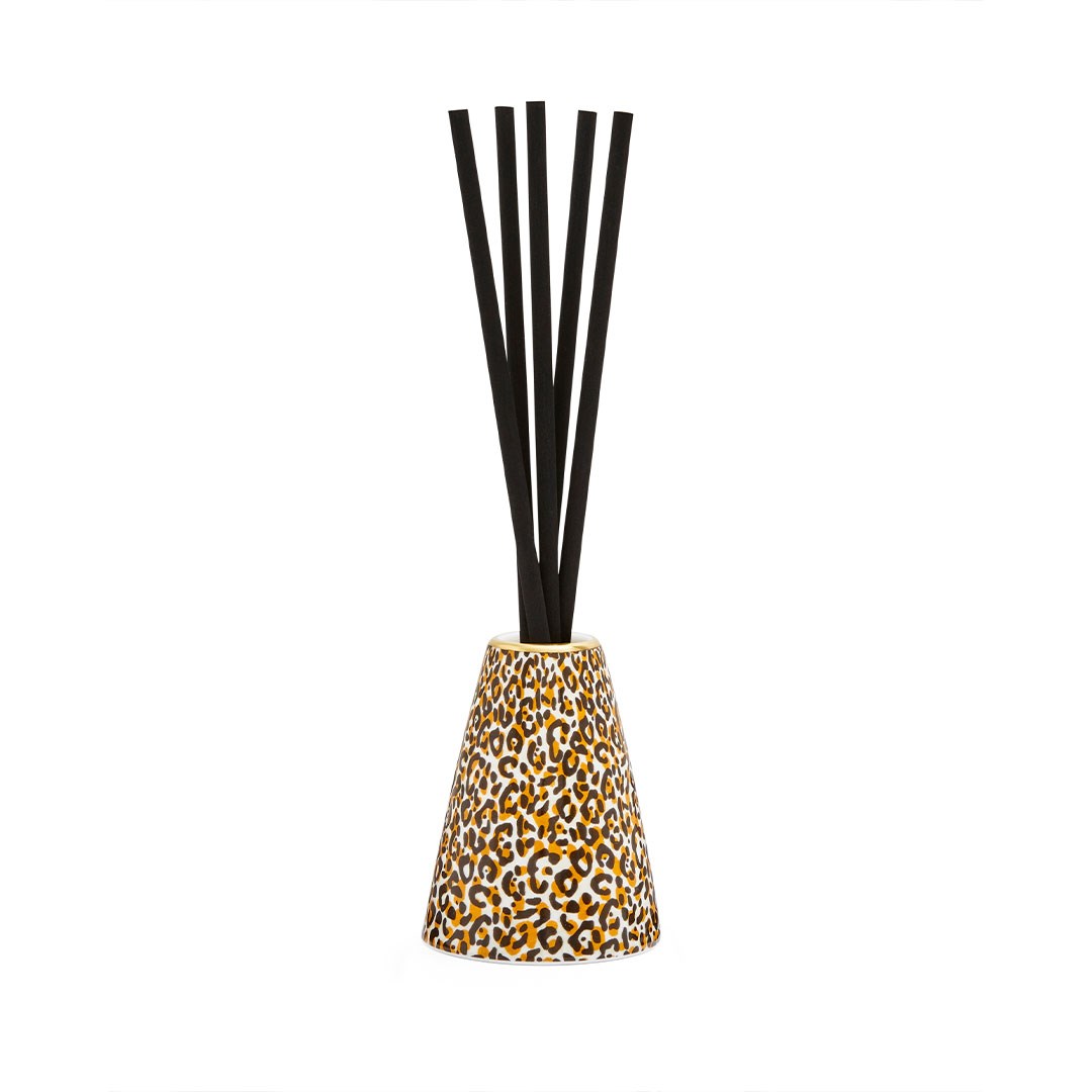Creatures of Curiosity Leopard Print Reed Diffuser 