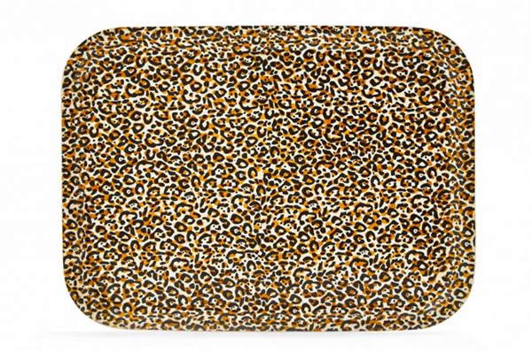 Creatures of Curiosity Leopard Print Serving Tray 