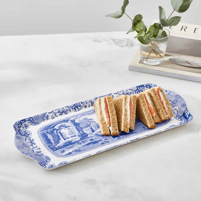 Pimpernel Italian Sandwich Tray Blue 
