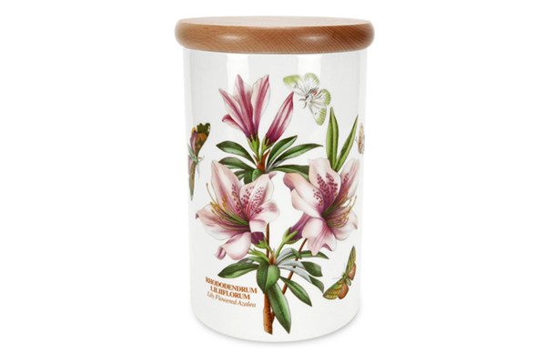 Portmeirion Botanic Garden Storage Jar 8 inch Azalea 