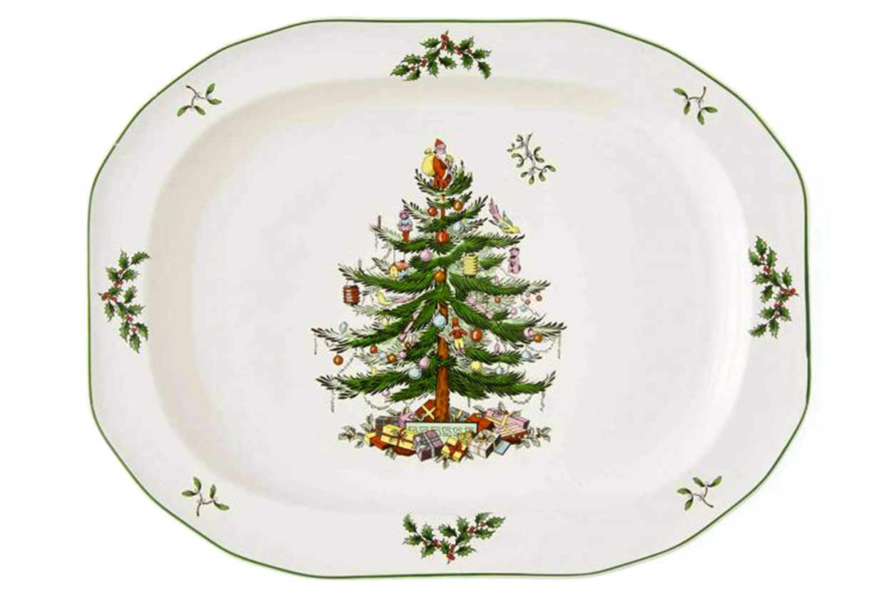 Christmas Tree Sculpted Platter RW.XT.5198-X 