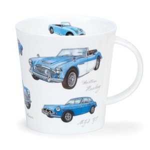 Dunoon Mug Classic Car Blue DUH.MUG.GRCC.BL