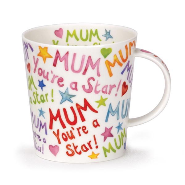 Dunoon Mug Lomond Mum You're a Star DUN.LO.MUMS-XX 