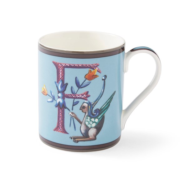 Kit Kemp Alphabet Mug F RW.KKAF.8975-XG 