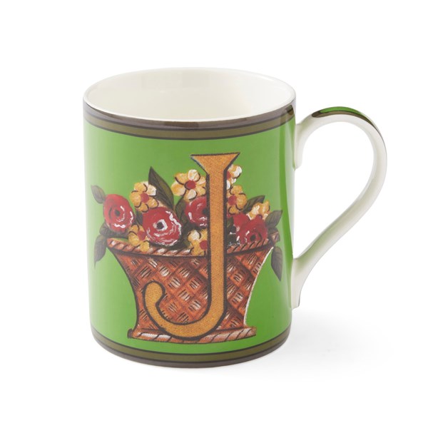 Kit Kemp Alphabet Mug J RW.KKAJ.8975-XG 