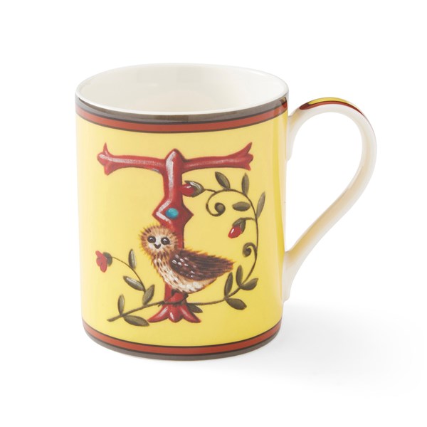 Kit Kemp Alphabet Mug T RW.KKAT.8975-XG 